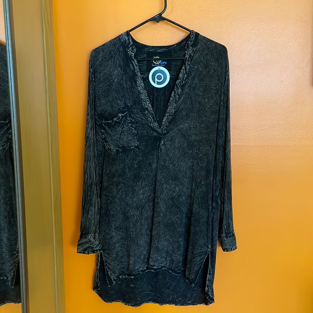 BNWT Blue Life Shirt Dress Size S